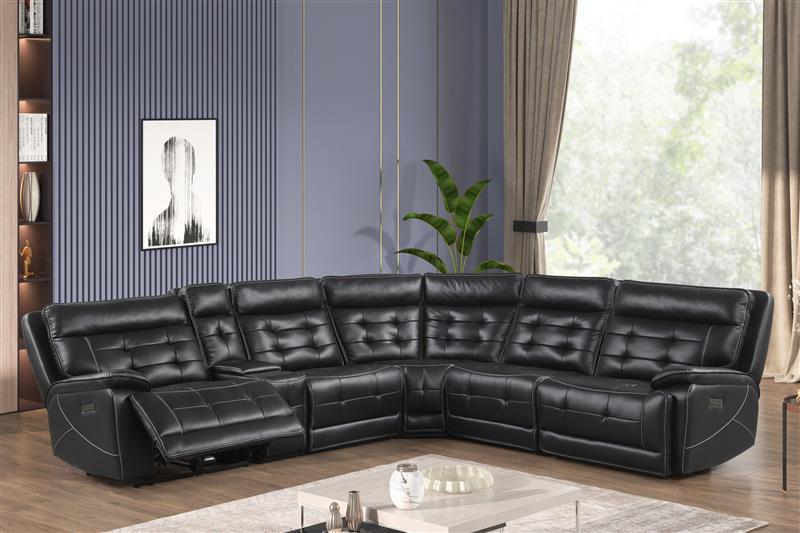 Orion-Sectional Black (S407-BLACK)