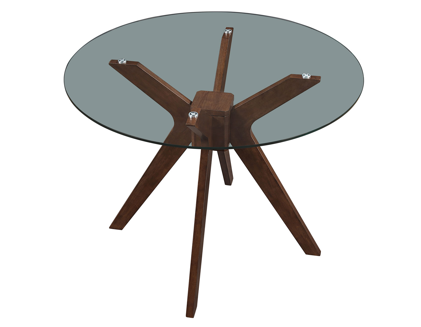 ZEN GLASS TOP COUNTER TABLE